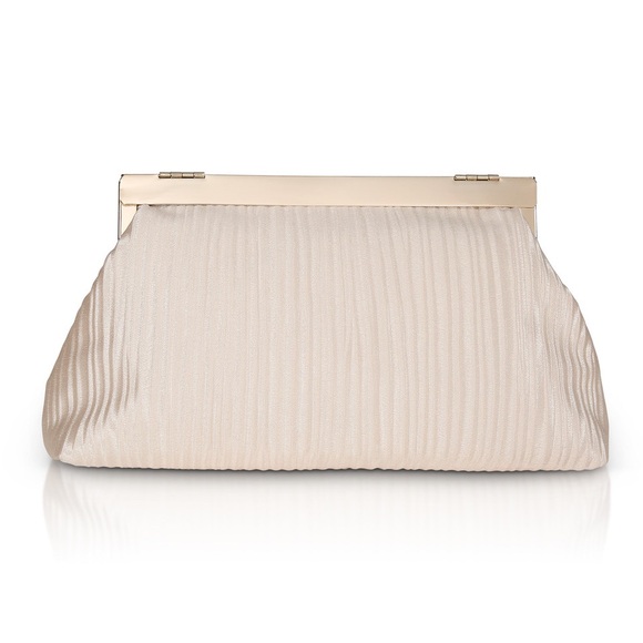 Badgley Mischka Jewel Haven Textural Satin Asymmetric Frame NWT - Picture 3 of 6